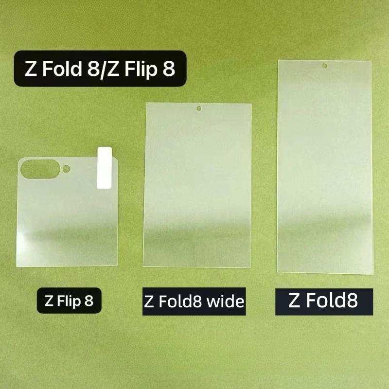 Transparent tempered glass film ZFlip8 Fold 8  screen protector for Samsung Galaxy Z Fold 8 winde