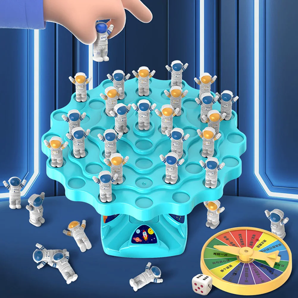 لعبة توازن رائد الفضاء، توازن رائد الفضاء، توازن التفاعل بين الوالدين والطفل، لوحة رائد الفضاء، مجموعة ألعاب الطاولة العائلية