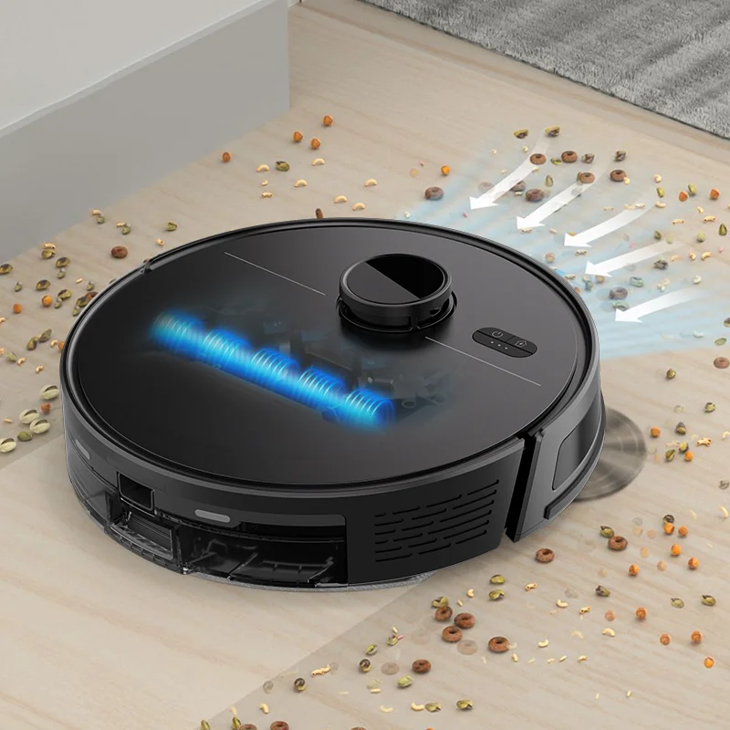 2026 New Model Intelligent Mopping Robot Vacuum Cleaner Automatic Cleaning for Virtual Wall Electronic Area Control Features