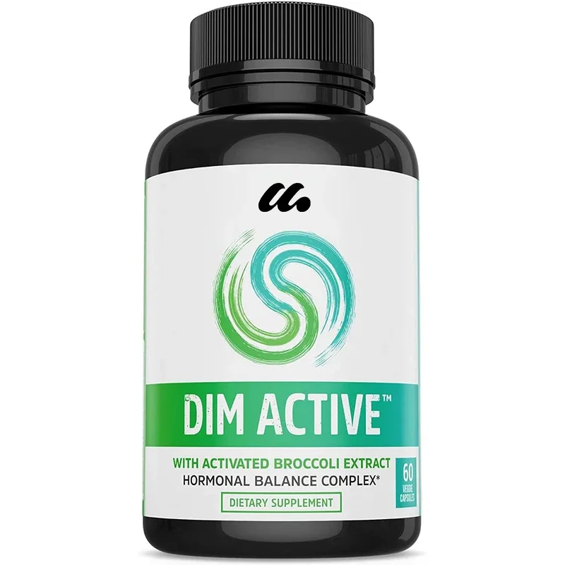 DIM Active | Contains 250mg DIM Plus Broccoli Seed Extract and Pepper | Suitable for Men and Women | 60 capsules