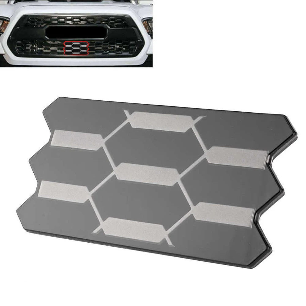 For Toyota Tacoma 2018-2019 Front Grille Garnish Sensor Cover Black ABS 53141-35060