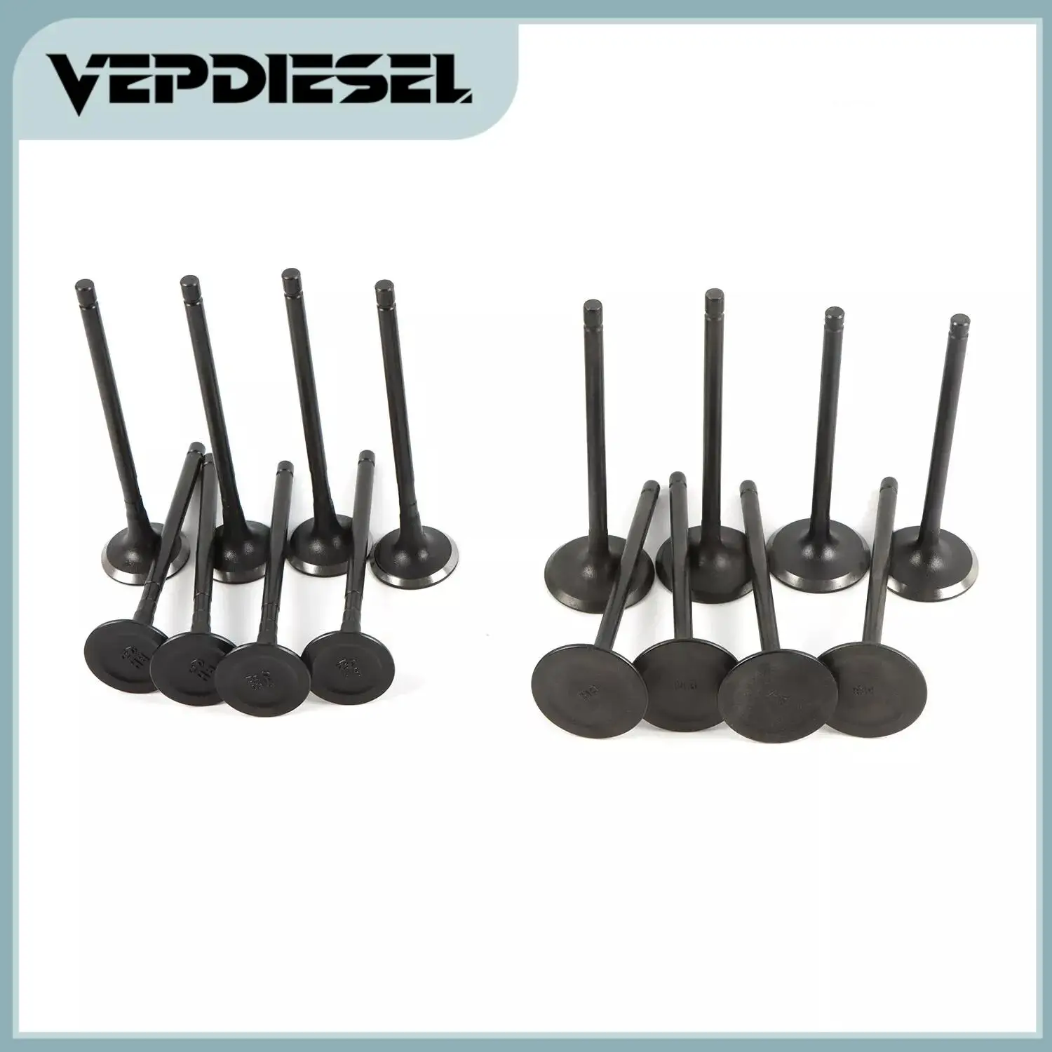 

1set G4KF Intake & Exhaust Valve Kit For Hyundai Sonata Tucson For Kia Forte Soul Sportage 2.0T Part#22211-2G000 22212-2G700