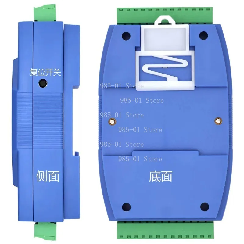 4AI 4AO Analog Input Output Acquisition Module 0-20mA 4-20mA 0-5V 0-10V RS485 MODBUS