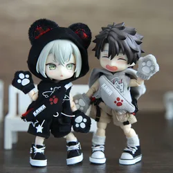 Ob11 Doll Werewolf Clothes Cosplay Animal Cloak Doll Set With Inclined Shoulder Bag For Penny, Nendoroids, Mollys, Obitsu 11