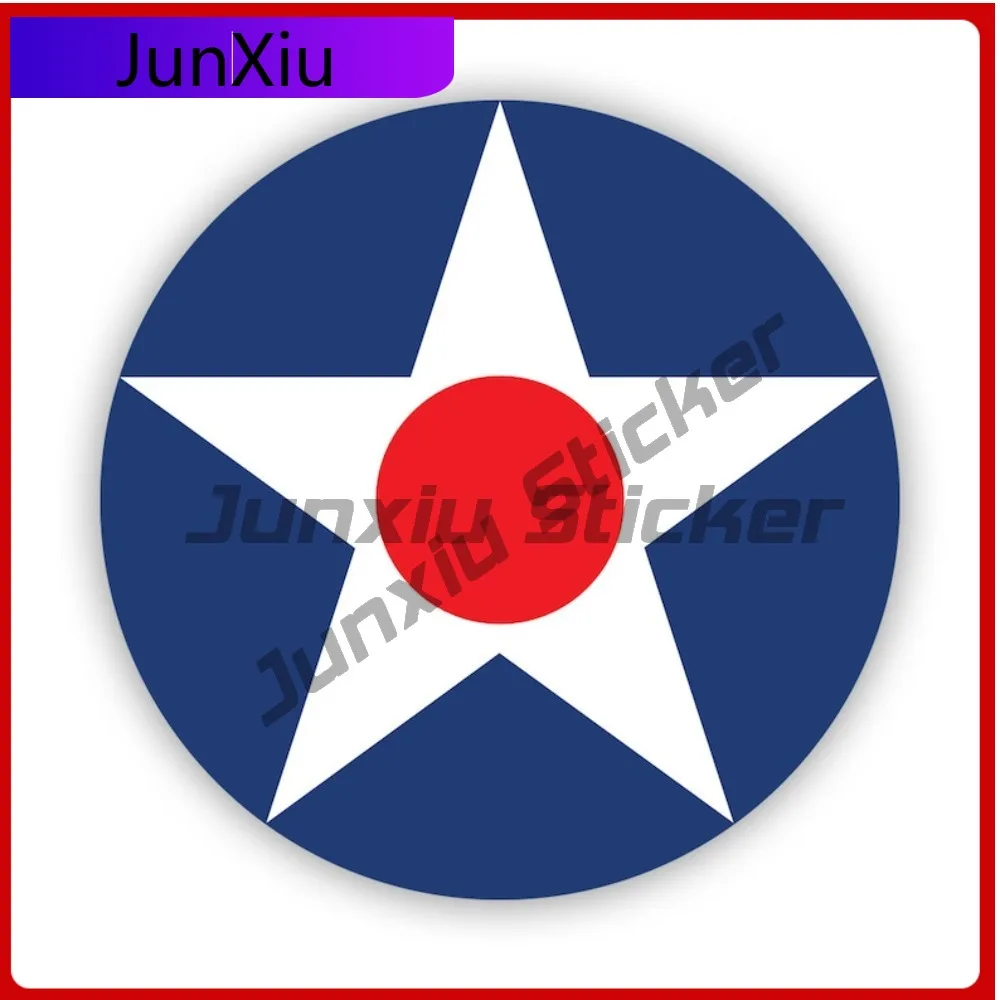 

Retro Usaac Roundel Sticker Decal American Made Uv Protected United States Army Air Corp 1919 1942 Awesome Sticker Anti