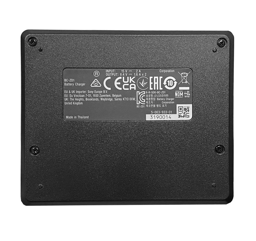 BC-ZD1 BCZD1 Battery Charger Dual-Source Battery Charger For SONY NP-FZ100 Battery a9 III/7R V/7 IV/ZV-E10M2 A7M3 6600 A9M2 7R3 - Image 3
