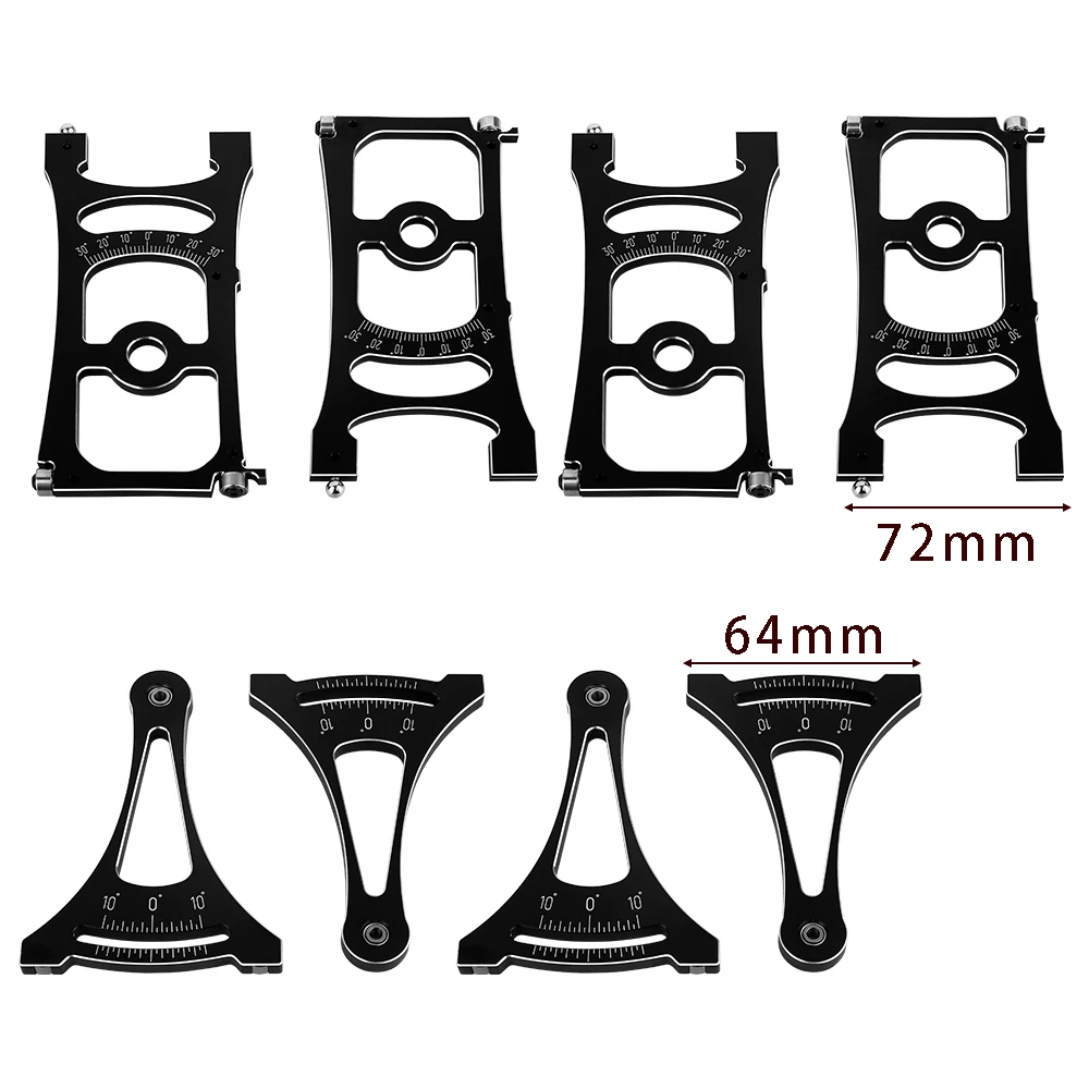 Hobby RC Aluminum Alloy On Road Chassis Setup System Set for Traxxas Arrma losi1/8 1/7 Remote Control On-Road Drift Racing Car