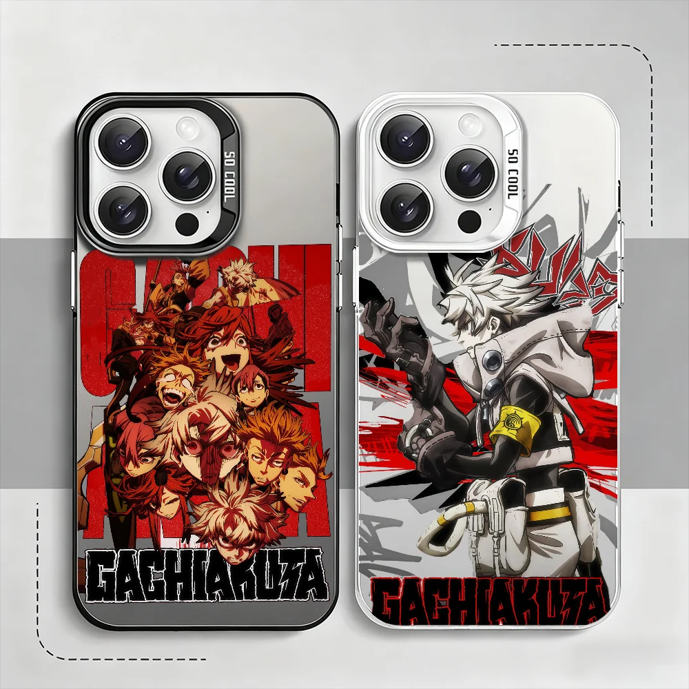 

Comic Gachiakuta phone case For iPhone 12 11 13 14 15 16 17 Max Pro Plus Mini Protective IMD Color Cover