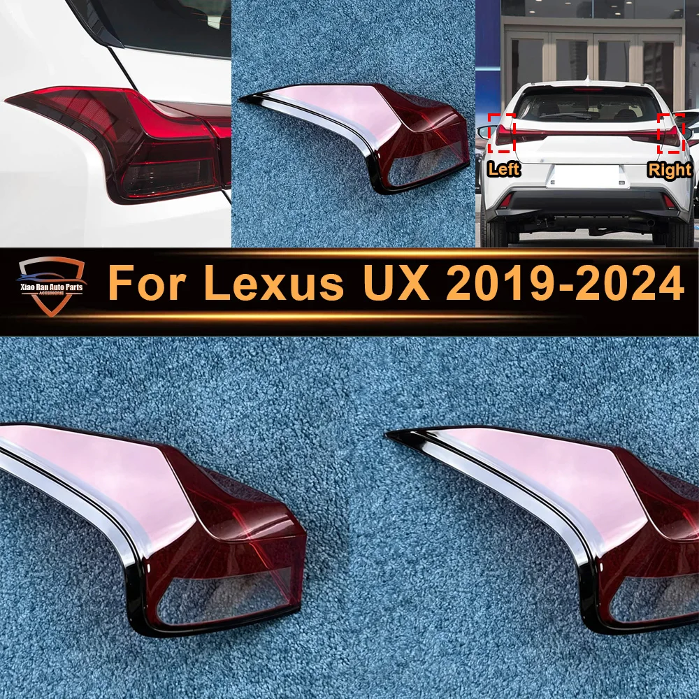 

Car Outer Tail Lamp Cover For Lexus UX 2019 2020 2021 2022 2023 2024 Brake Lights Shell Taillight Lens Plexiglass Lampshade