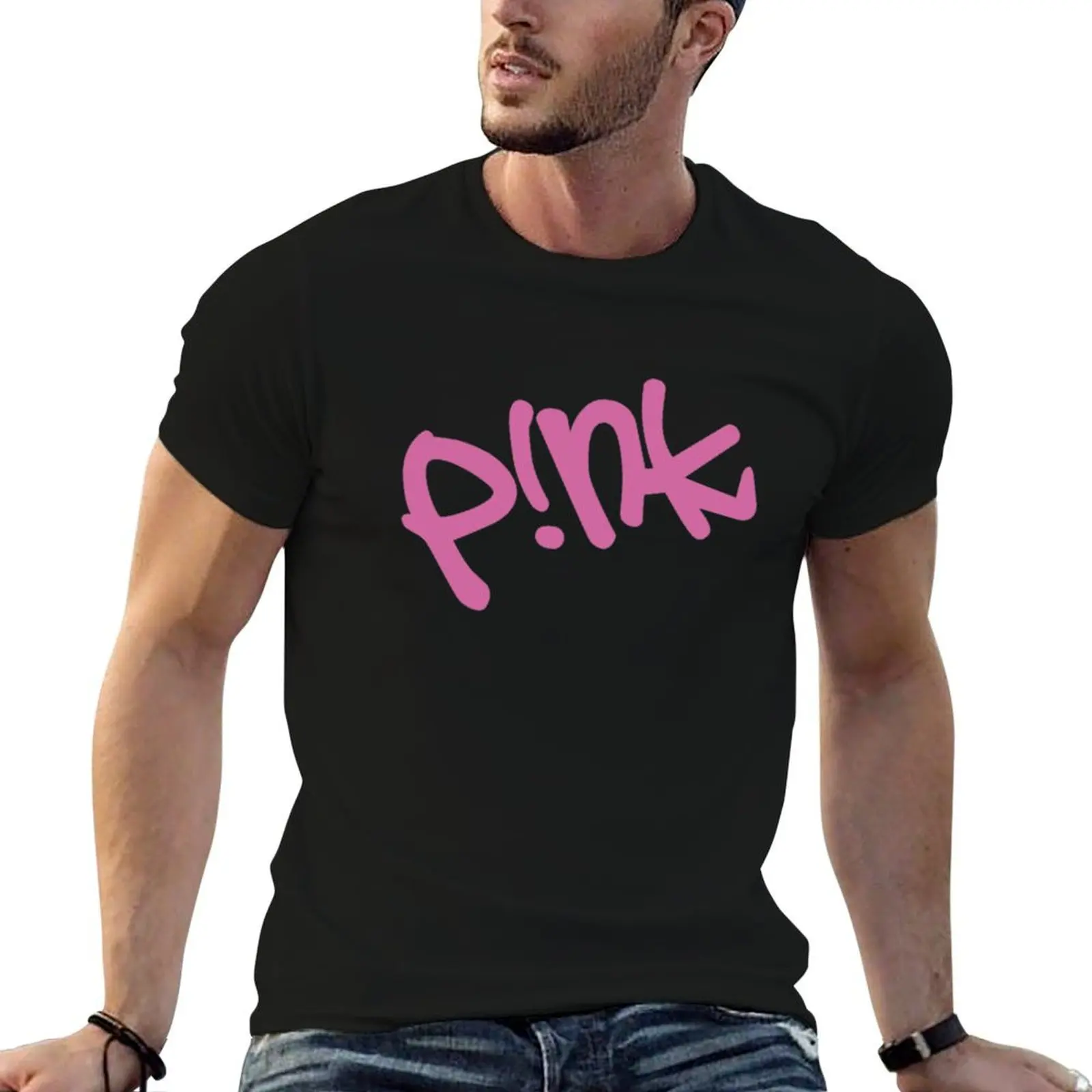 

Pnk T-Shirt graphic t shirts for man t shirts for man pack cotton T-Shirt