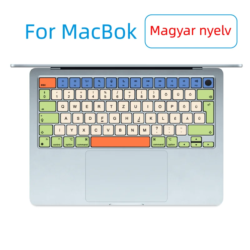 

Suitable for (Honeyya) Apple MacBook Notebook Keyboard Sticker Button Sticker Contrasting Color Air (M2 M3 M4) Pro (13 14 15 16)