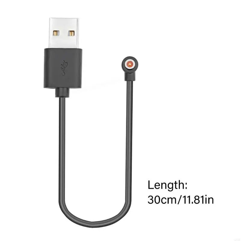 Cable carga USB PVC resistente G8DF, fácil usar, para anillos inteligentes, herramientas belleza