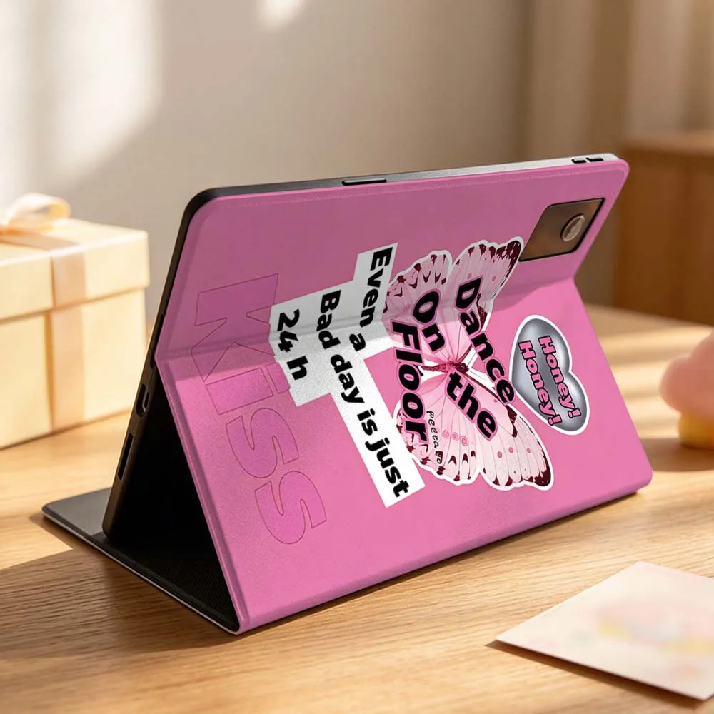 Creative Stripe Skull For Lenovo Idea Tab K10 M10 P11 P12 Xiaoxin Pad Pro GT Plus 10.6 11 11.1 inch 2025 Folding Tablet Case