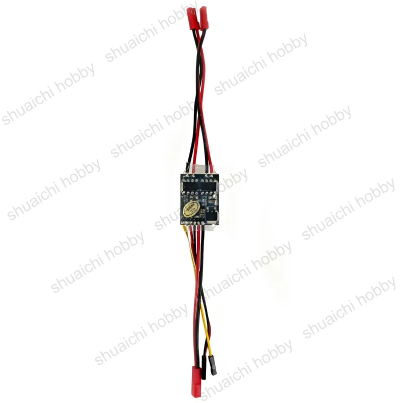 1PCS 6V-14V 2S-3S 7A Dual-channel/Single-channel Brushed Motor ESC with UBEC Output 5V 1.5A for RC Vehicles Boat Model Parts