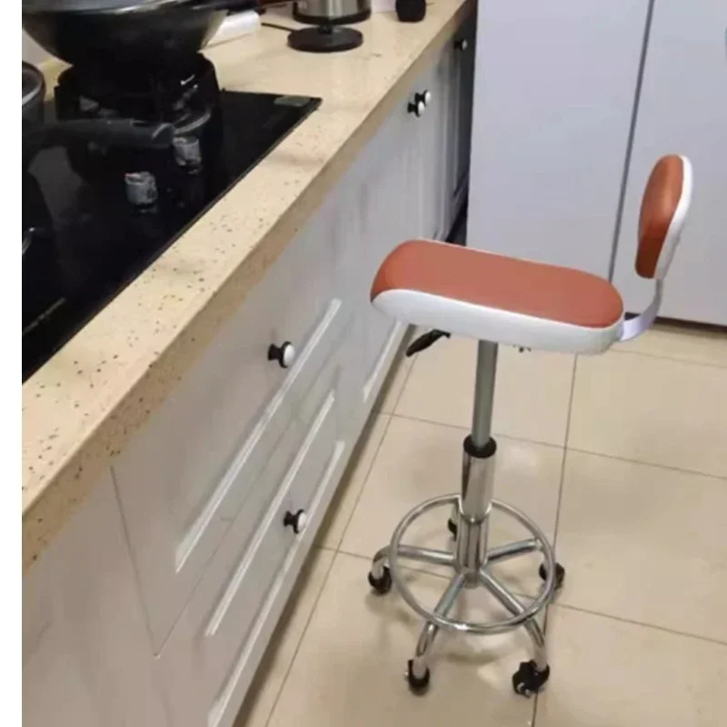 Barber shop owner's chair, sliding wheelchair, bar stool with backrest, kitchen cooking chair, lift chair, operator chair