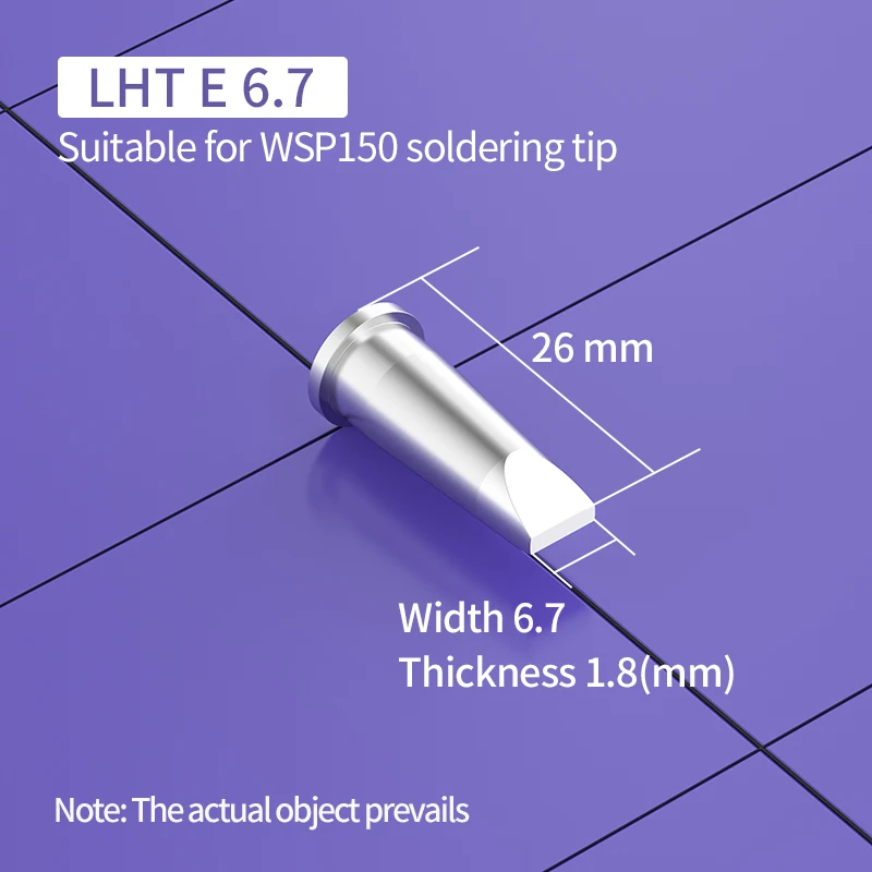 WELLER Soldering Iron Tip LHTE LHTF LHTC LHTD Welding Head Welding Nozzle Compatible with Weller WSD150 WSP150 Soldering Station