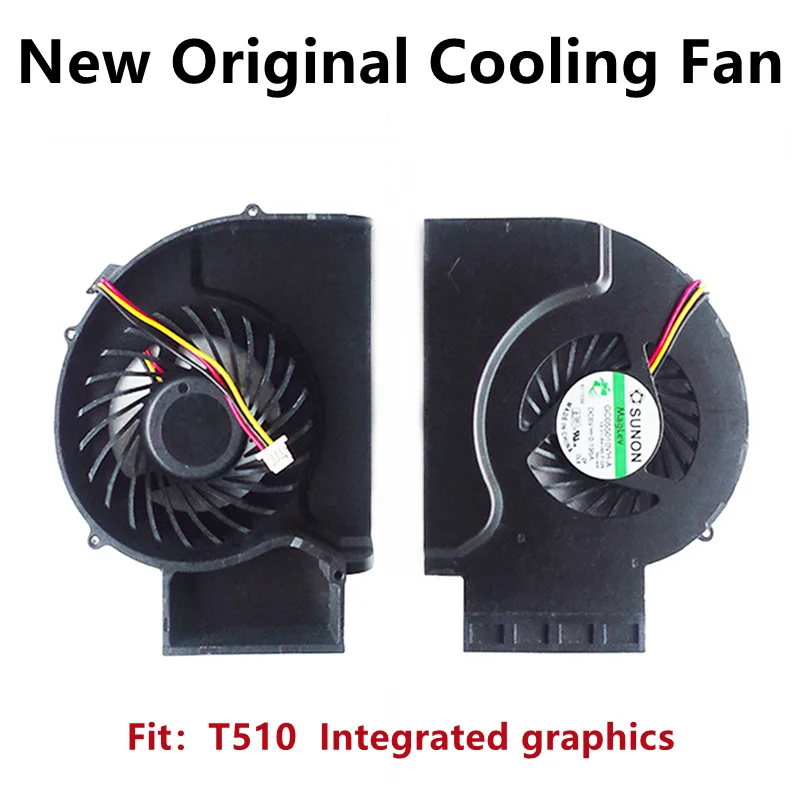 

New Original For Laptop Lenovo Thinkpad T510 T510i CPU Cooling Fan FRU PN:60Y5489 Integrated graphics