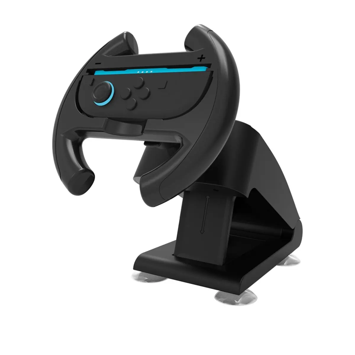 A86G NEW Racing Games Steering Wheel for Switch 2 Gaming Controller Handle for Small Controller Steering Wheel Stand