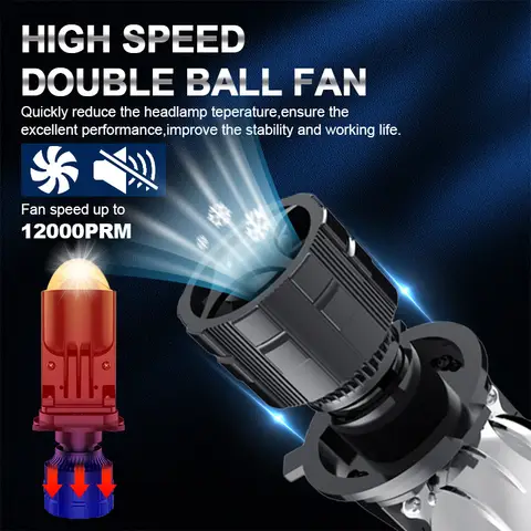 10 best sales 9003 led headlight bulbs - №6