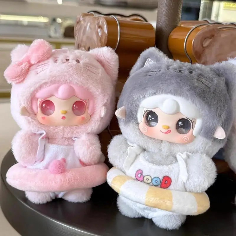 Yooki Oxygen Meow Cat Ear Plush Toy Blind Box Summer Party Keychain Pendant for Girls Trendy Surprise Gift view 6