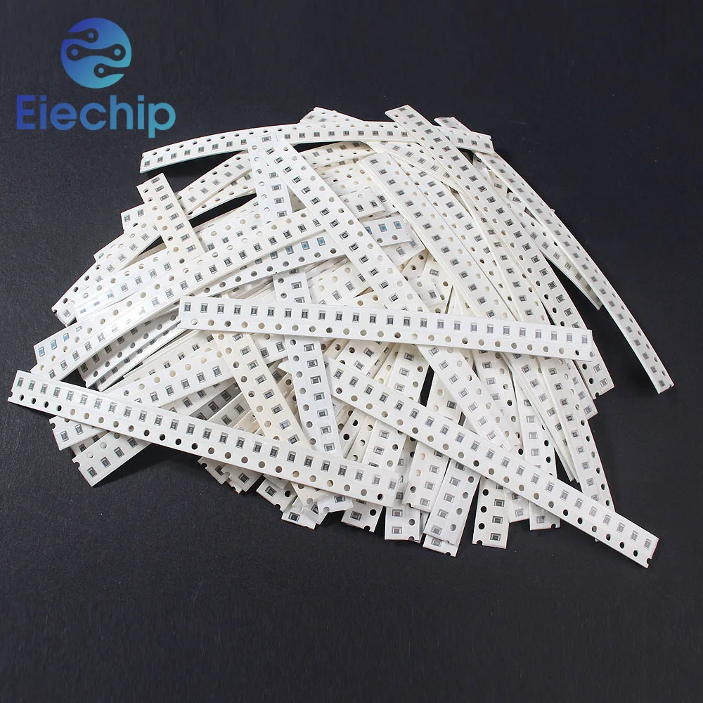 1500PCS 0805 Film Resistors Kit, 60 Values* 25pcs,Accuracy 1%, 0R~10M,Diy Electronic Components SMD 0805 Resistance Assorted Kit