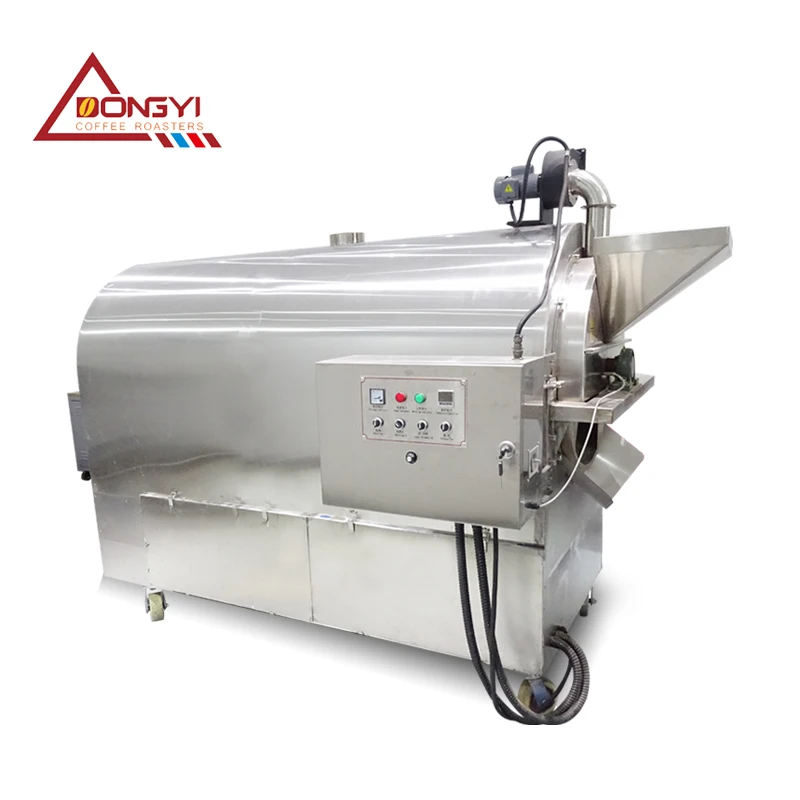 Hot Sale 130kg 140kg 150kg 160kg  Enough Capacity Automatic Peanut Roaster/Nuts Roasting Machines/Cocoa Bean Roasting Machine