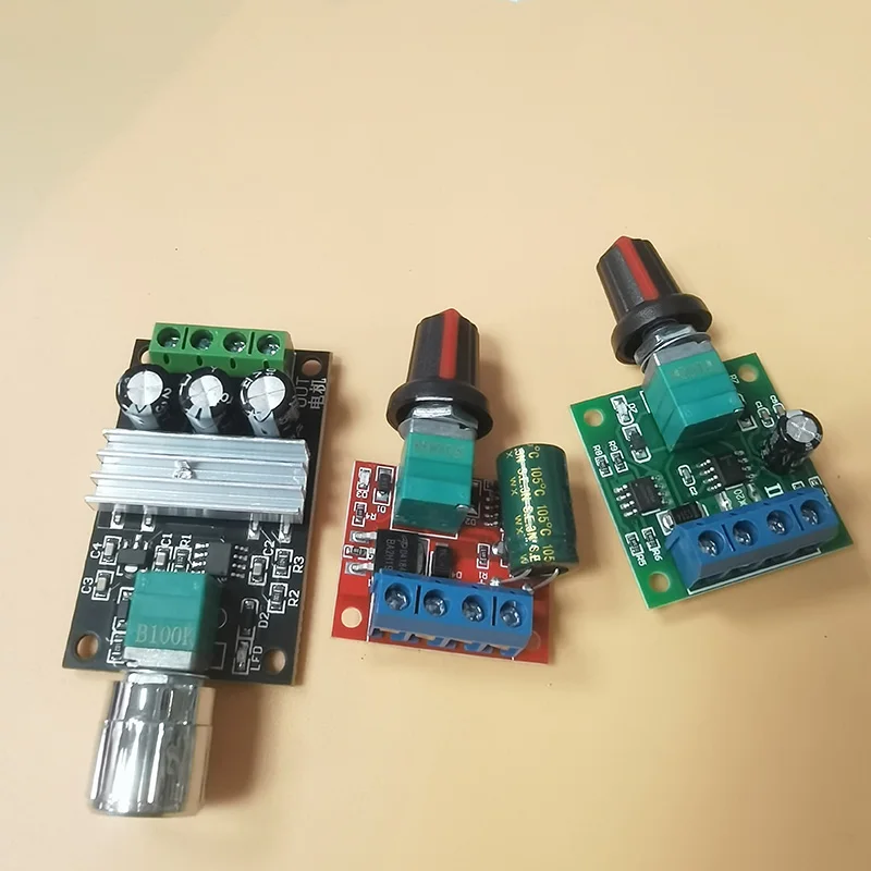 DC 1.8V-35V 3v 5V 9v 6v 12v 2A 3A 5A 10A 30W 80W PWM Motor Speed Controller Low Voltage PWM Adjustable Drive Module   pa
