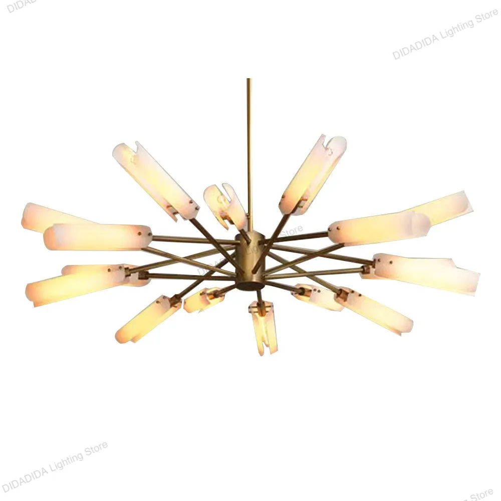 مصباح معلق بتصميم عصري مع مصباح جداري متطابق من النحاس والفضة والأسود وبريق مستطيل قابل للتعتيم