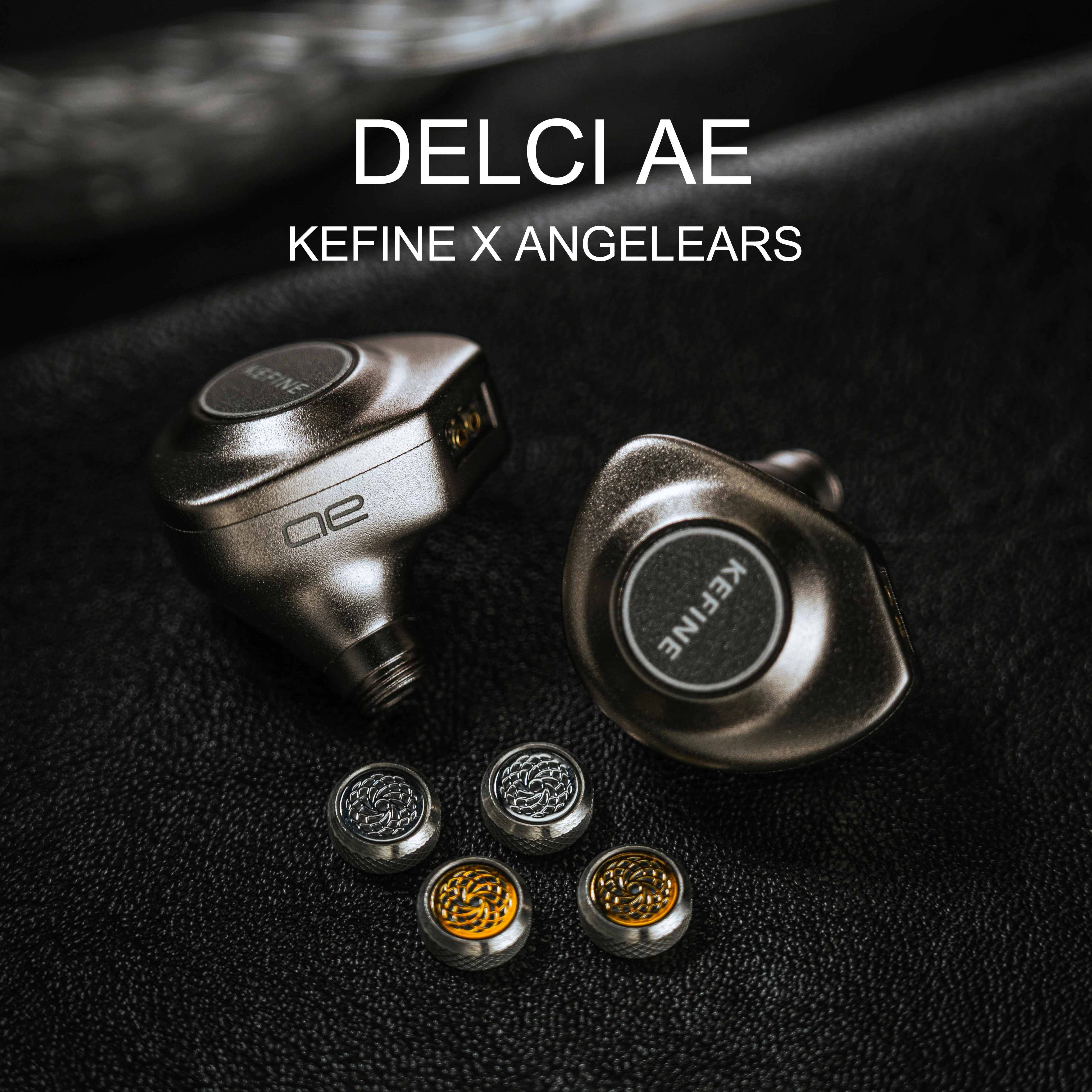 

Kefine X ANGELEARS Delci AE 10mm DLC+PU Diaphragm Dynamic Driver IEMs Hi-Fi I n-ear Earphone with Two Tuning Style