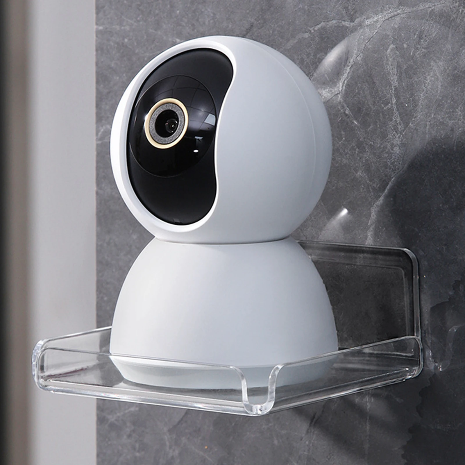 보안 카메라용 벽걸이 플로팅 스탠드 선반, 벽걸이 선반 보관 홀더, 거실 주방용 스피커 선반, 1kg