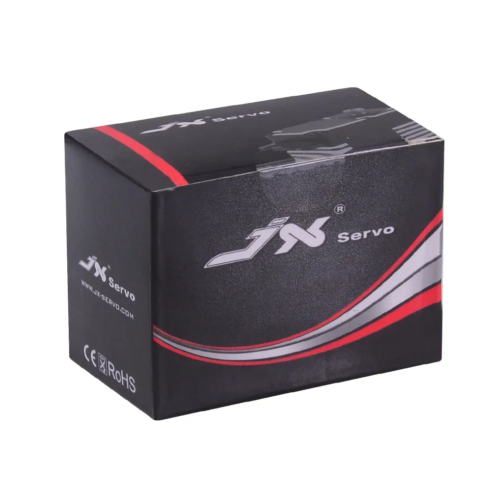 JX PS-5521MG Servo de engranaje de metal de 75 g 20,3 kgf ("cm@6 V - Alto par para coches RC 1:8 (dirección), robots (juntas) y aviones (remaches)