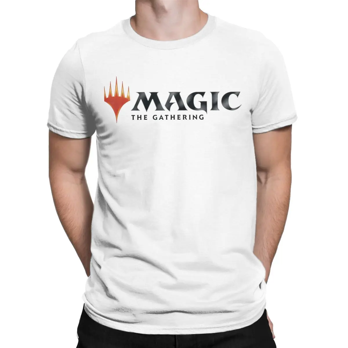 Men's Magic Games Gathering MTG T Shirt Pure Cotton Clothes Vintage Short Sleeve Crewneck Tees Party T-Shirts