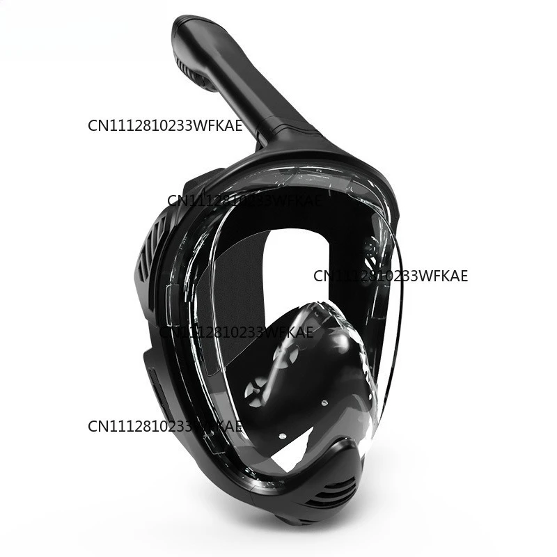 Beginner snorkeling mask, full dry respirator, anti-fog snorkeling mask