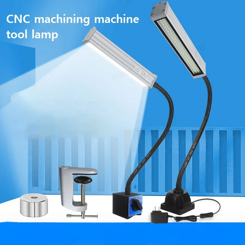 

CNC Workshop Working Lights 400mm Flexible Llong Arm LED Waterproof LED Lndustrial Lamp Aluminum Alloy Durable Light 110-220V