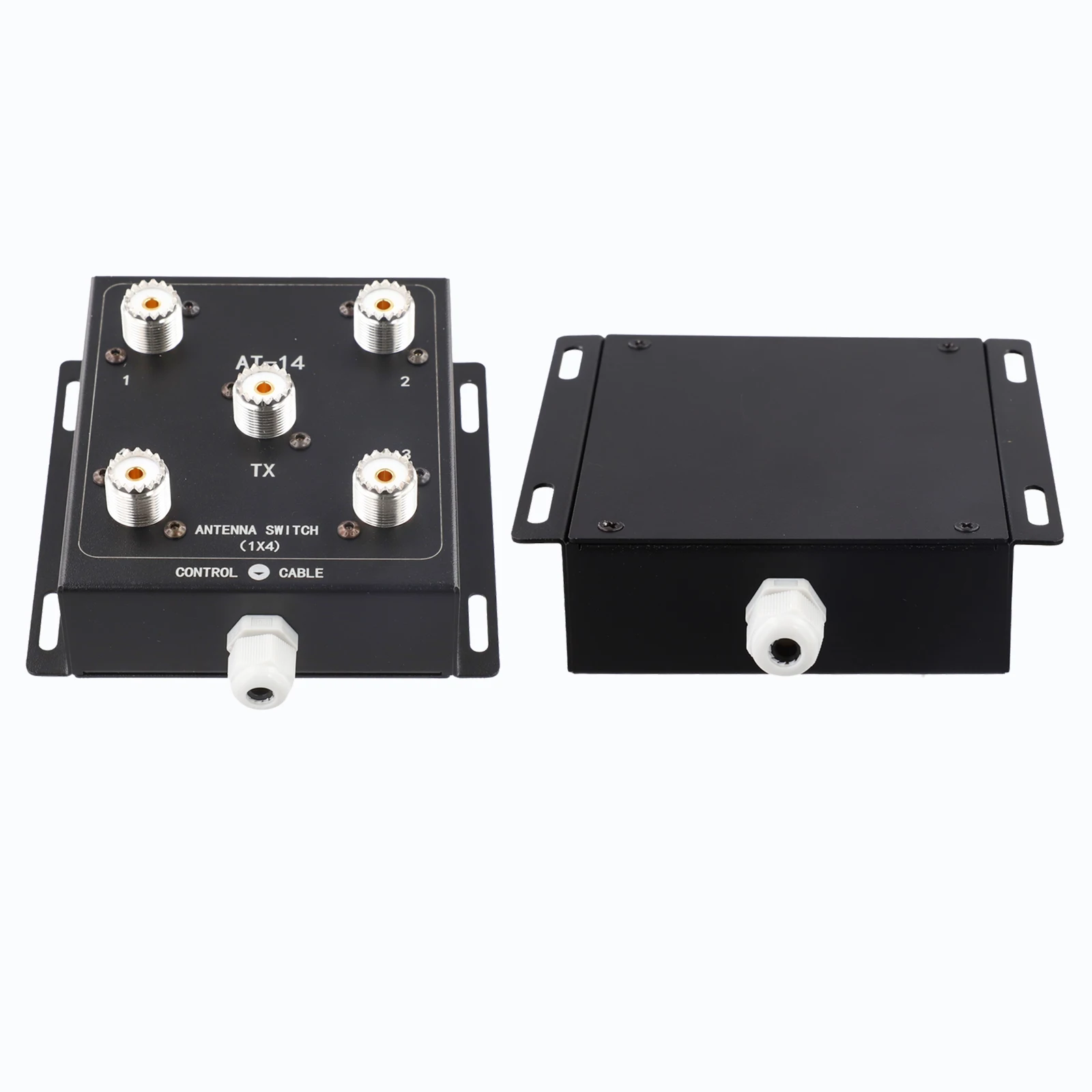 Remote Antenna Switching Made Easy with AT14 4 Way Coaxial Switch 500W PEP Power for Broadcasting Applications