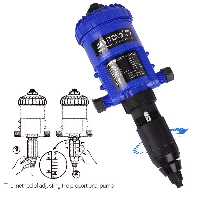 0.2-2% Automatic Fertilizer Dosing Metering Pump Nutrient Doser Water