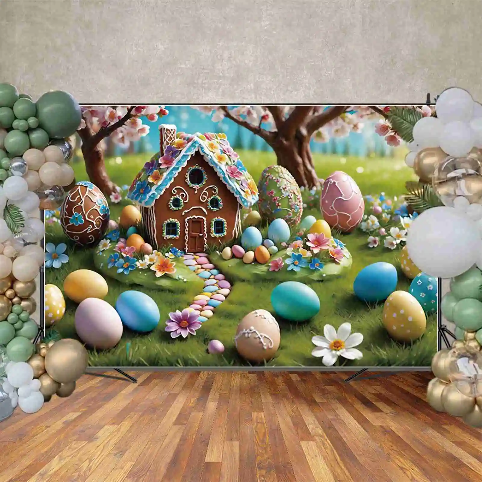 Золотой блестящий свет боке детская вечеринка портретная фотография фон на заказ фотосессия фотостудия фотографический фон реквизит