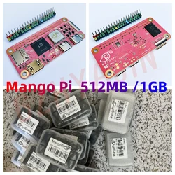 Nuova scheda Demo Mango Pi MangoPi MQ-Pro D1 RISC-V SBC 512MB /1GB di RAM con WiFi/BT Sakura Pink V1.4