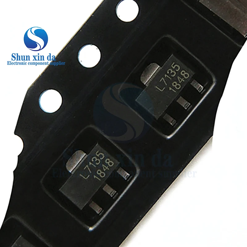 10PCS AMC7135PKFT SOT89 AMC7135 MEL7135 SOT-89 new original In Stock IC Chipset