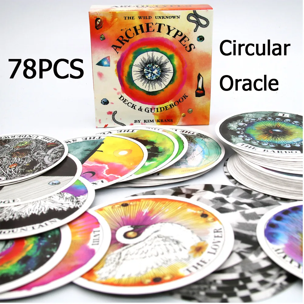 Oracle Wild Unknown Archetypes, cartas oráculo, Tarot l, cartas de oráculo, juegos de mesa, cartas de juego para fiesta