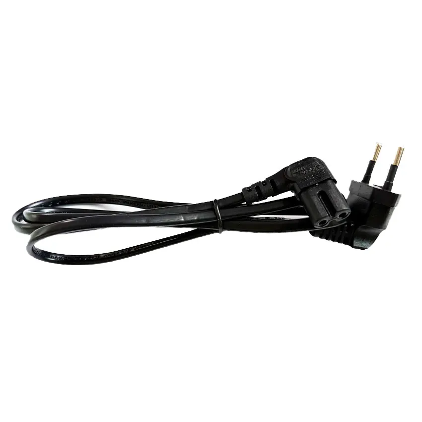 C7 90 Degree Angle AC Power Cord for Samsung Philips Sony LED TV EU Schuko CEE7/16 to IEC C7 Power Lead Adapter Cable VDE Cord