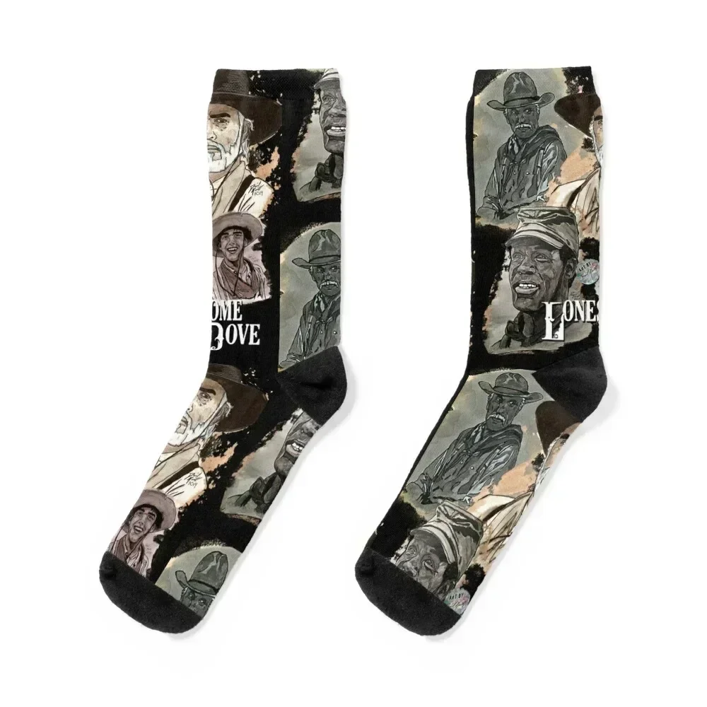 

Lonesome Dove Cast Socks winter gifts anti slip football cotton Socks For Women Men's