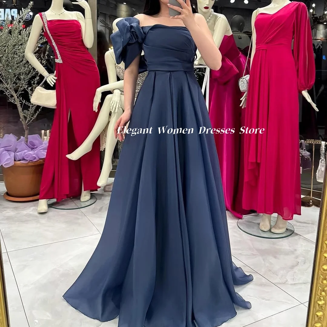 

Женские вечерние платья с пышными рукавами и открытыми плечами, летние вечерние платья для выпускного вечера, платье для выпускного вечера, платья de festa по индивидуальному заказу