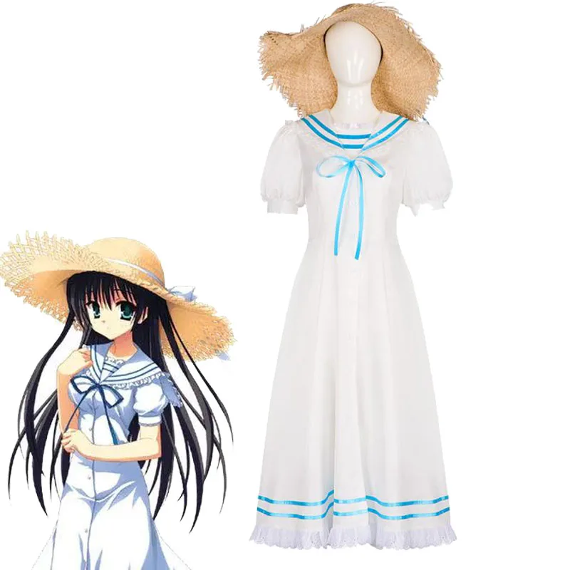 Galgame Costumes Kousaka Chihaya Cosplay Dresses Natsuzora Kanata Cute Girl Princess Dress Anime and Game Exhibition Dress Up