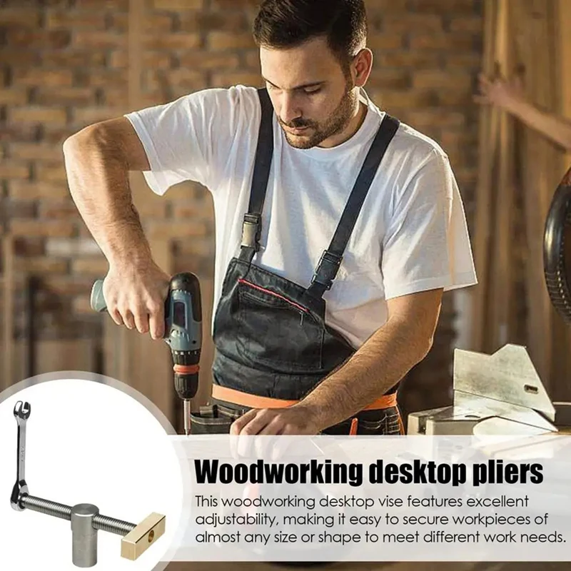 งานไม้เดสก์ท็อปคลิปปรับได้อย่างรวดเร็วคลิปยึดยึด Vise Benche Vise Benche FIXTURE เครื่องมือหนีบ