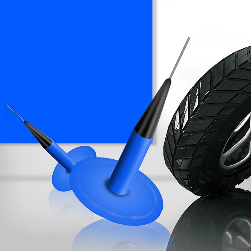 24Pcs Pneumatic Mushroom Nail Film Car Tyre Cold Patch Film Rubber Stitching Machine Tire Wheel Repair Kit Integral Plug