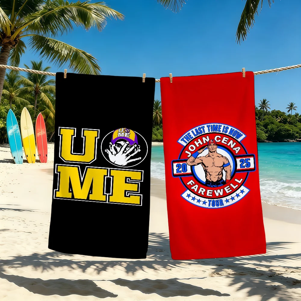 J-John C-Cena Wrestler Towel Towel Microfiber Soft Bath Towel For Travel Fitness Sauna Bathing Camping