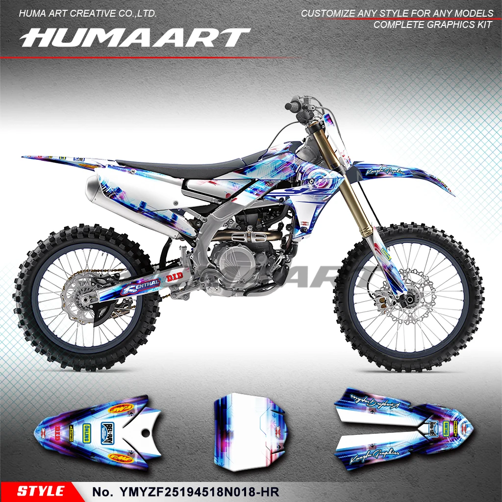 

Глянцевый ламинат для мотоциклов Yamaha YZ250F 19-23 YZ450F 18-22