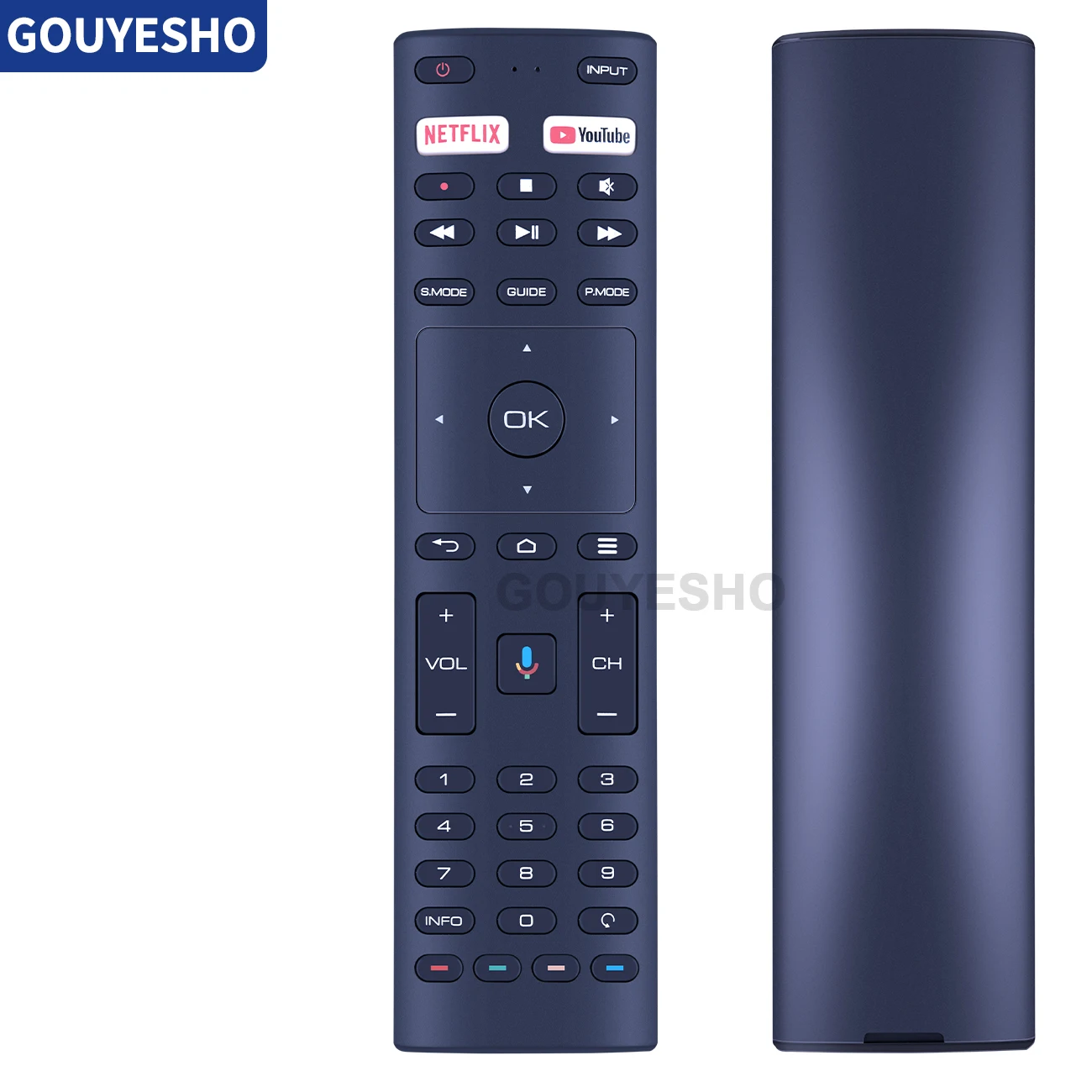 New Voice Remote Control For JVC RM-C3363 ANAM Konka RM-C3329 Smart TV 40H33A 65U55