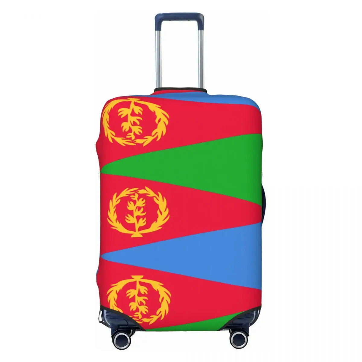 Eritrea Flag Suitcase Cover Fashion Cruise Trip Holiday Useful Luggage Case Protector